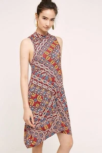 Anthropologie Maeve Lilt Dress Womens Large Swing Dress - Picture 1 of 7