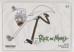 2018 Cryptozoic Rick and Morty Season 1 Sticker Cards Rick #K1 7kl - Picture 1 of 3