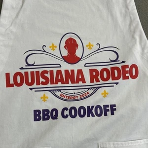 Louisiana BBQ Kochschürze Port Authority Taschen weiß ENTERGY 2024 selten - Bild 1 von 18