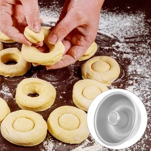 Stampo per ciambelle pratico stampo per ciambelle fai da te stampo da forno per ciambelle - Foto 1 di 12