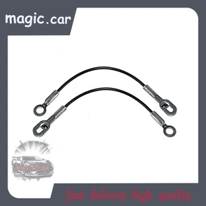 Tail Gate Cable Strap Set 2 for 88-98 GMC K1500 2500 3500 Pick Up Truck Tailgate - Imagen 1 de 6