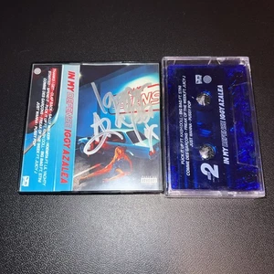 Iggy Azalea Signed In My Defense Cassette Blue Framed Art Card - Picture 1 of 1