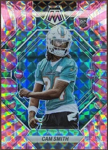 2023 Panini Mosaic - #294 Cam Smith /11 - Pink Swirl Mosaic (RC) - Picture 1 of 5