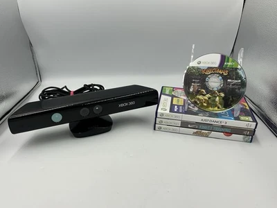Xbox 360 Kinect Sensor Camera + 4 Games - Tested & Working - Image 1 of 4