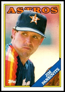 1988 Jim Pankovits Topps Baseball #487 Houston Astros - Picture 1 of 2