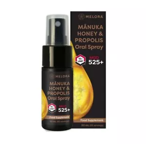 Melora MGO525+ Manuka Honey & Propolis Oral Spray - 20ml - Picture 1 of 1