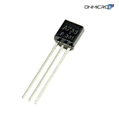 10 Stück 2SA733 A733 PNP Transistor TO92 -50V -500mA 0,5W Audio