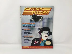 Nintendo Power Magazine Volume Vol 10 Jan/Feb 1990 Batman NO POSTER OR GUIDE - Imagen 1 de 6