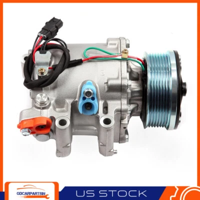 Compresor de aire acondicionado para Honda Civic 2006 2007 2008 2009 2010 2011 1,8 L Foto 1 de 4