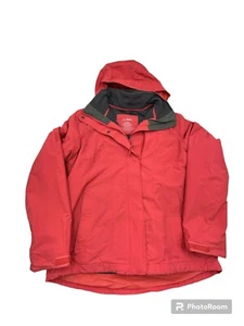 L.L. Bean Women’s Pink Hooded Jacket Full Zip & Button Down Size Small Reg - Picture 1 of 10