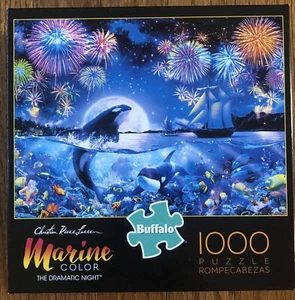 Rompecabezas de 1000 piezas de Buffalo Games - La noche dramática - ¡NUEVO! - Imagen 1 de 2