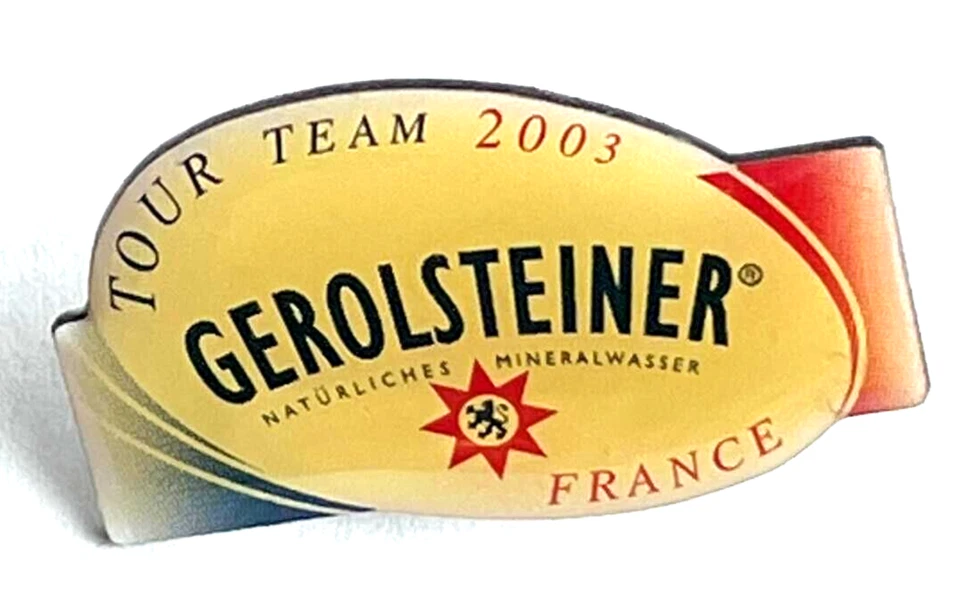 Gerolsteiner Mineralwasser Tour de France Team 2003 Pin (H19)