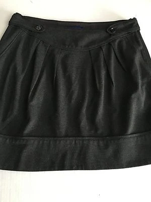 Minifalda para mujer Martin + Osa gris elástica talla 8 Foto 1 de 4
