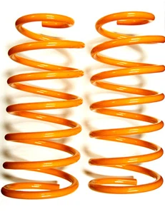 Rear Coil Spring Pair For Toyota Landcruiser Amazon HDJ80 4.2 90-98 20% UPRATED - Picture 1 of 1