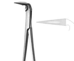 Wise Dental Root Forceps 90° Steiglitz Post & Point Removal Forceps - Picture 1 of 4