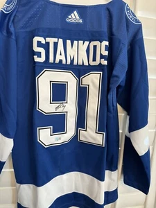 Steven Stamkos Signed Tampa Bay Lightning Jersey Beckett BAS COA - Picture 1 of 4