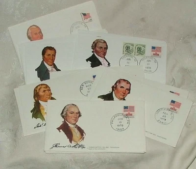1978 Complete 39 First Day Covers Signers of the Constitution of the US FINE - Image 1 of 4