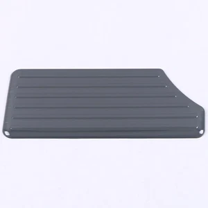 Steel Black Foot Rest Pedals Plate Cover Trim For 2022-2023 Honda Civic 1pcs - Picture 1 of 2
