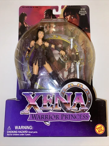 Xena Warrior Princess Sins Of The Past Sword Drawing 6" Figure Vintage 1998 Cover