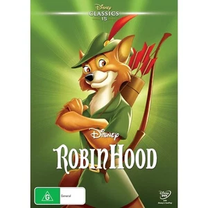 Robin Hood (DVD, 1973) PAL Region 4 (Disney Classics 15) BRAND NEW / SEALED - Picture 1 of 5