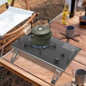 Portable Gas Stove Outdoor Camping Cooking Stove Gas Powered Electronic Ignition - Picture 1 of 24