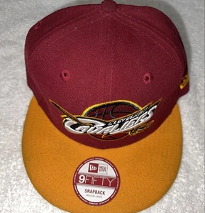 New Era 9Fifty Cleveland Cavilers Snapback Maroon - Picture 1 of 2
