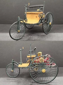 FRANKLIN MINT 1886 MERCEDES BENZ MOTORWAGEN 1/8 SCALE WORLDS 1ST CAR NO BOX DC - Picture 1 of 9