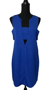 NWT SUGARLIPS Chic Women's Mini Dress Size M Sleeveless Knee Length Blue $79.00 - Picture 1 of 16