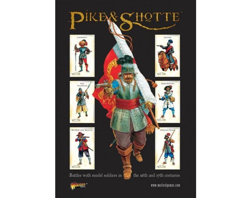 Warlord: Pike & Shotte - Battles with Model Soldiers Wargame Main Rulebook - Image 1 of 1