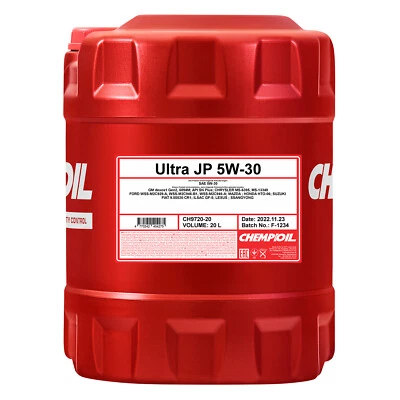 Aceite de motor de marcha ligera 20 litros CHEMPIOIL Ultra JP 5W-30