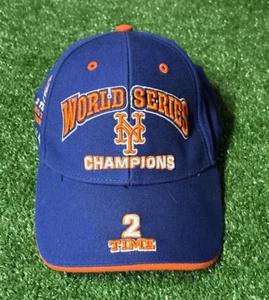 De colección New York Mets World Series Champions 2 Time Twins Enterprise adj. Sombrero - Imagen 1 de 10