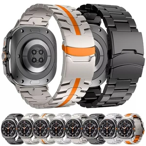 Luxus Titan Armband Uhrenarmband Für Samsung Galaxy Watch Ultra 47mm Ersatzband - Bild 1 von 36