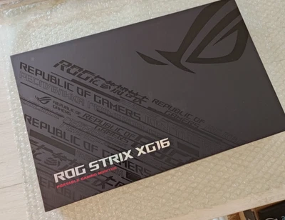 ASUS ROG Strix XG16AHP 15.6" FHD 144Hz IPS NVIDIA G-SYNC Portatile - Immagine 1 di 4