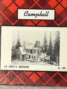Cool Campbell HO Scale Models, Brett’s Brewery Craftsman Kit - Picture 1 of 4