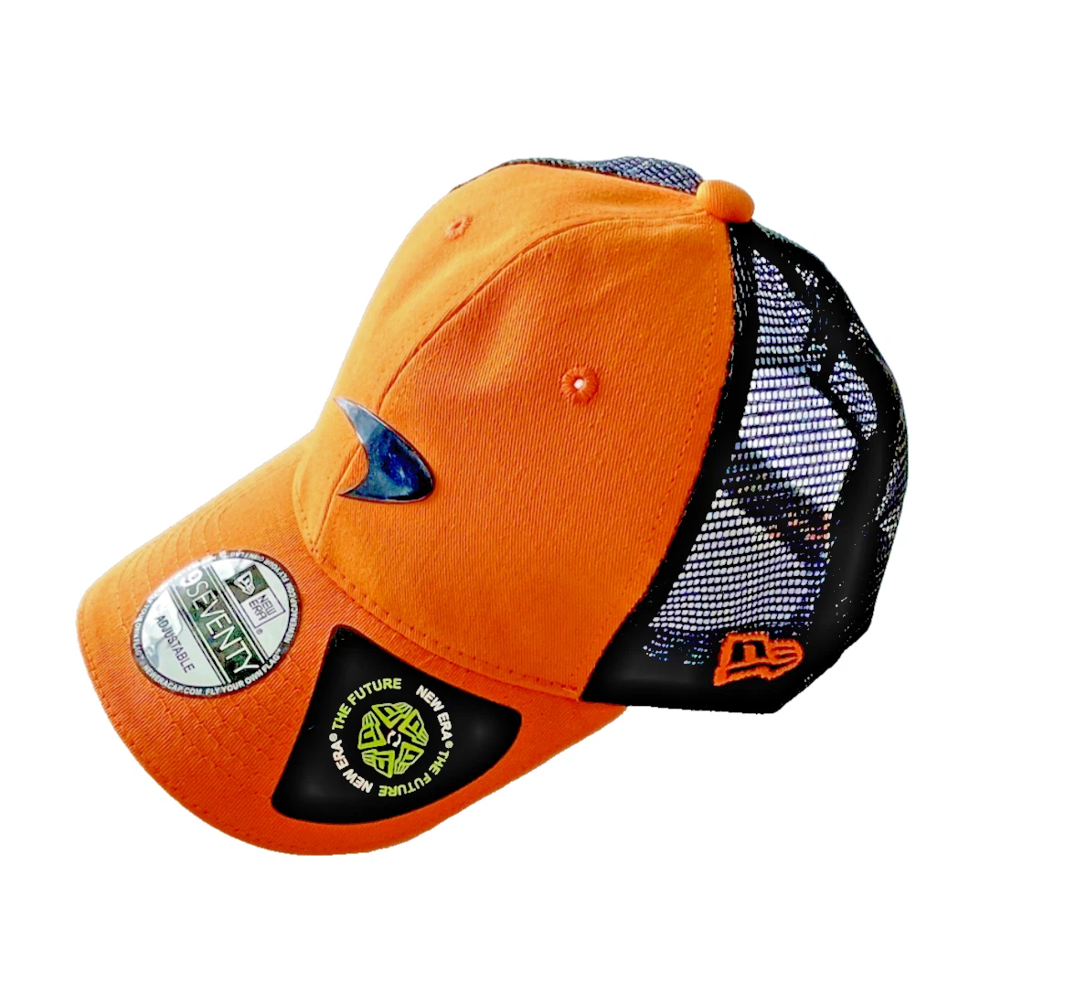 New Era 9Twenty Women's Cap – McLaren Racing Orange, Open Back Adjustable Strapback