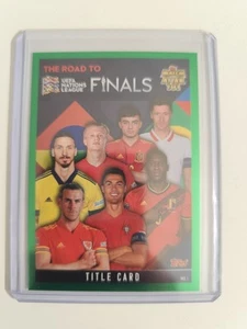 Scheda Titolo UEFA Nations League Match Attax 101 22/23 Verde Ronaldo / Haaland MA1 - Foto 1 di 1