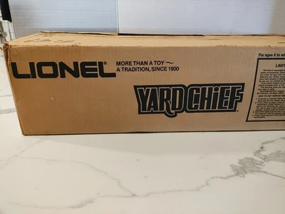 LIONEL 6-1502 YARD CHIEF NYC LOCOMOTIVA E CONJUNTO DE TREM TENDER, COMO ESTÁ, COMO ENCONTRADO - Imagem 1 de 4