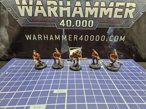40k T'au Empire Kroot Carnivores x5 Pro Painted Tau Karnivores Kroot Long Quill - Bild 1 von 6