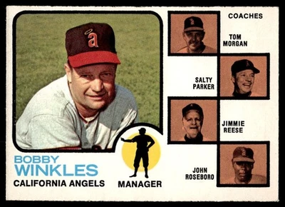 1973 O-Pee-Chee Winkles/Morgan/Salty Parker/Reese/Roseboro #421 - Image 1 of 2