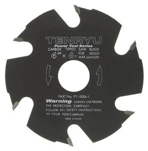 PT-10006-1 4" hartmetallbestücktes Sägeblatt (6 Zähne Ftg Schleifen - 22 mm Dorn - 0,1... - Bild 1 von 1