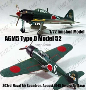 WW2 for Mitsubishi A6M5c Zero 203rd Squad classic plane aircraft for Easy model - Picture 1 of 5