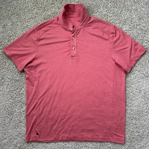 UNTUCKit Red Golf Polo Short Sleeve Shirt Men’s Large - Picture 1 of 8
