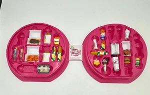 Lot Of 22 ZURU Foodie Mini Brands Subway Friday’s Hard Rock Sonic Hardee’s +Case - Picture 1 of 4