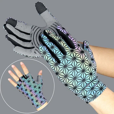 Sports Luminous Cycling Gloves Men and Women Outdoor Sports Bike Gloves ﻿ - image 1 of 4
