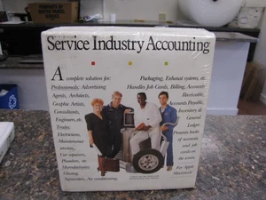 BRANDNEU SYBIZ Service Industrie Buchhaltungssoftware - Mac Apple Computer 1991 - Bild 1 von 4