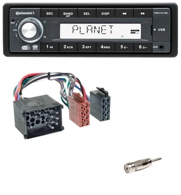 Continental MP3 AUX USB DAB 1DIN Autoradio für Land Rover Defender (2001-2007) - Bild 1 von 4