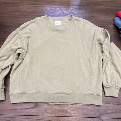 Толстовка American Eagle Outfitters Sage зеленая размер маленький - Изображение 1 из 4