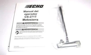 Manuale e strumento ECHO CS 271T - OEM - Foto 1 di 3