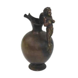 Europäische Bronze Urne um 1870 - Bild 1 von 6