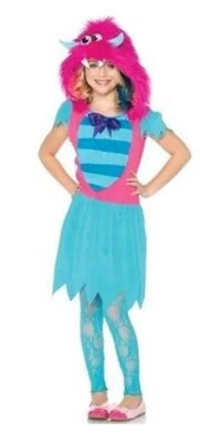 New Growling Gabby Girls enchanted Monster Costume Halloween Dress-up small 4-6 - Image 1 of 4
